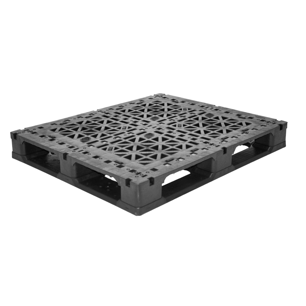 Rack Plastic Pallet With 5000 LBS Capacity_4Dock